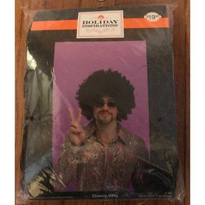 Disco Wig Halloween Costume Theater Cosplay Steampunk Black